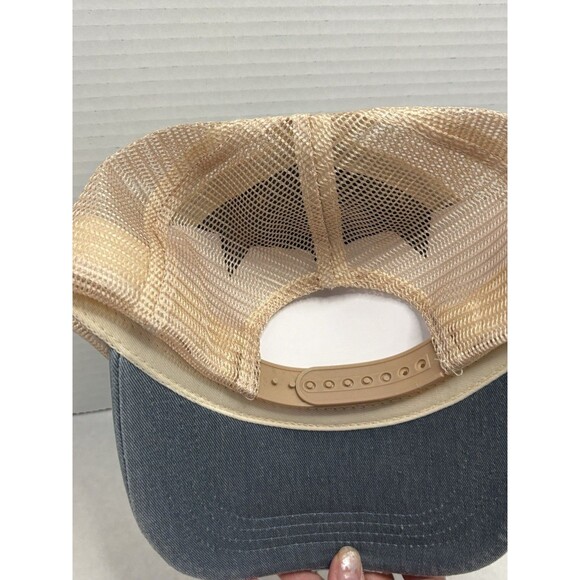 Distressed Denim Jose Cuervo Hat Mesh Back Adjustable - Picture 4 of 6